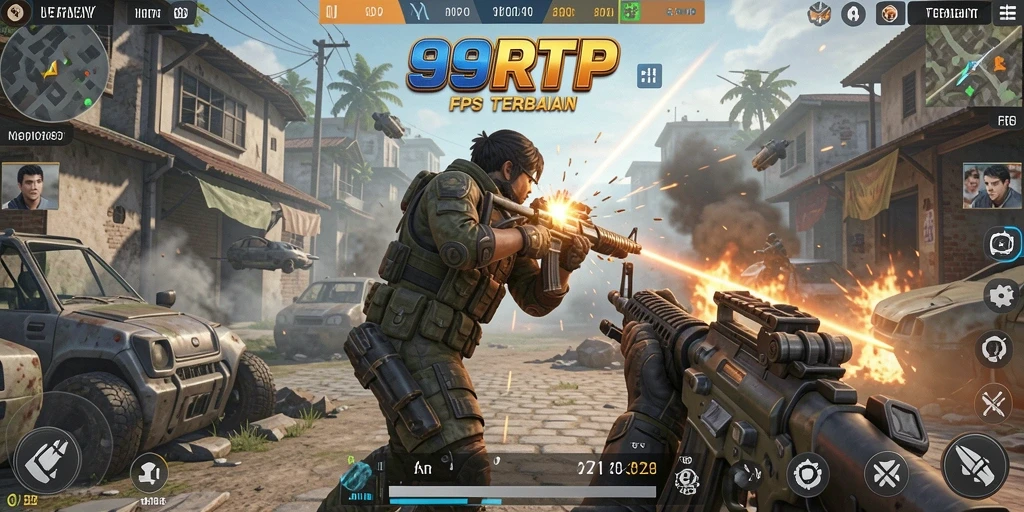 Gameplay seru dan intens di dalam 99RTP dengan aksi tembak-menembak.