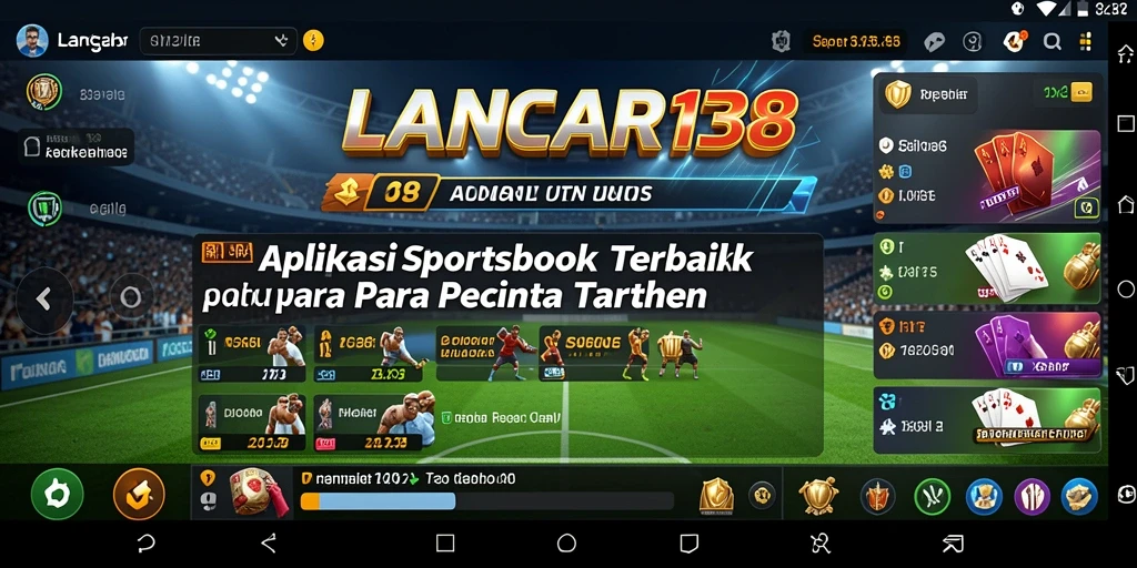 Tampilan utama LANCAR138 dengan berbagai opsi taruhan olahraga.