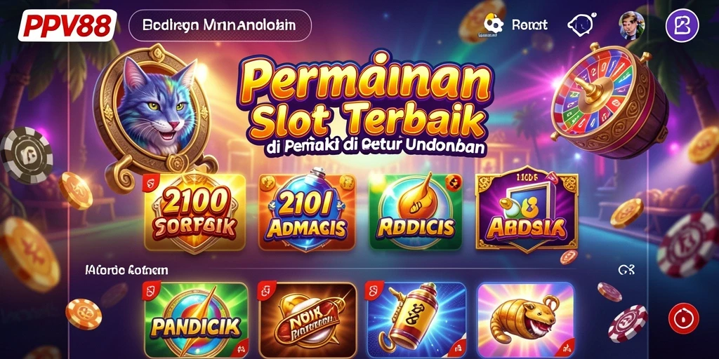 Tampilan permainan slot PPV88 dengan grafis yang memukau.