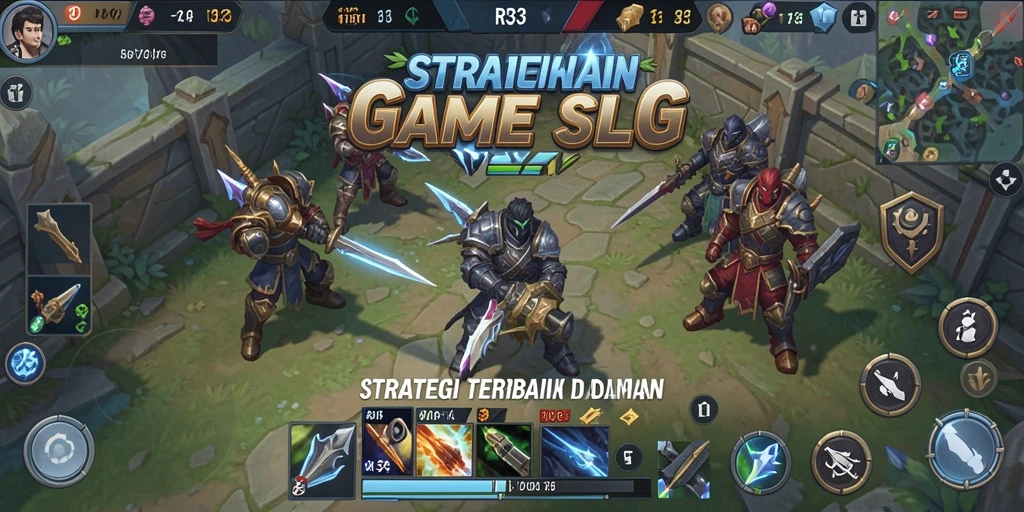 Gameplay menarik dalam <strong>RR33</strong> yang menampilkan pertempuran strategis dan pembangunan kota.