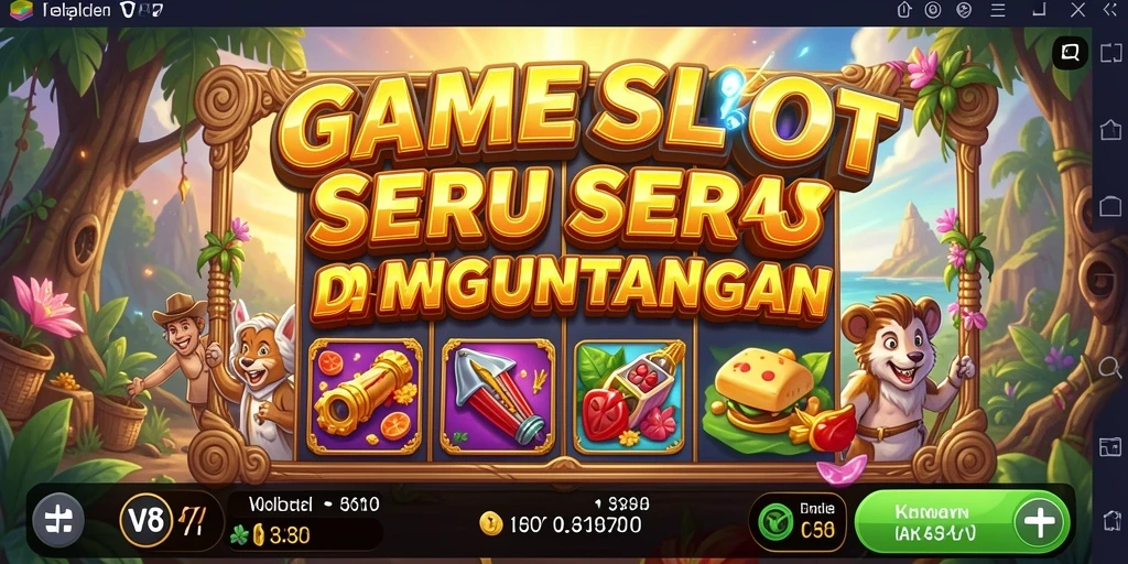 Screenshot V87 menunjukkan gameplay Slot yang menarik dan menghibur.